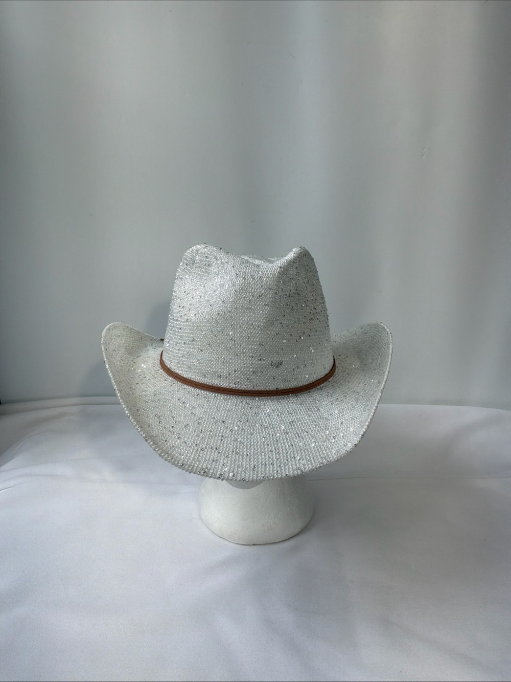 C.C Women's Cowgirl Cowboy Rhinestone String Band Cowboy Hat